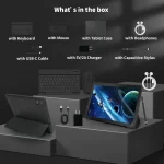 Android 14 10-Inch Tablet with Keyboard and Mouse 6