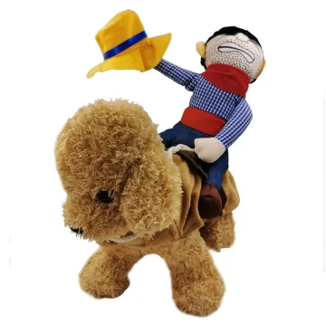 Funny Cowboy Dog Costume for Halloween 2