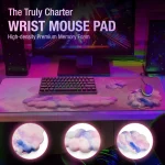 Cloud Wrist Rest and Mouse Pad Set with Coaster 3