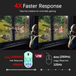 MAMBANAKE x ZIYOUANG AK33 Gaming Keyboard,M5 Mouse,Rainbow LED Backlit Mechanical Keyboard 2