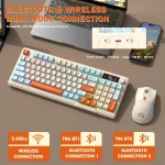 Wireless LED Keyboard Mouse Combo T96 1