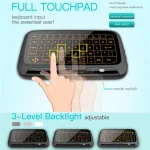 2.4GHz Wireless Air Mouse Touch Keyboard 6