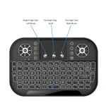 Mini Wireless Backlit Keyboard with Touchpad 4