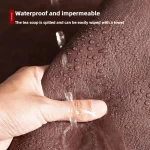 Retro Large PU Suede Mouse Pad Desk Mat 4