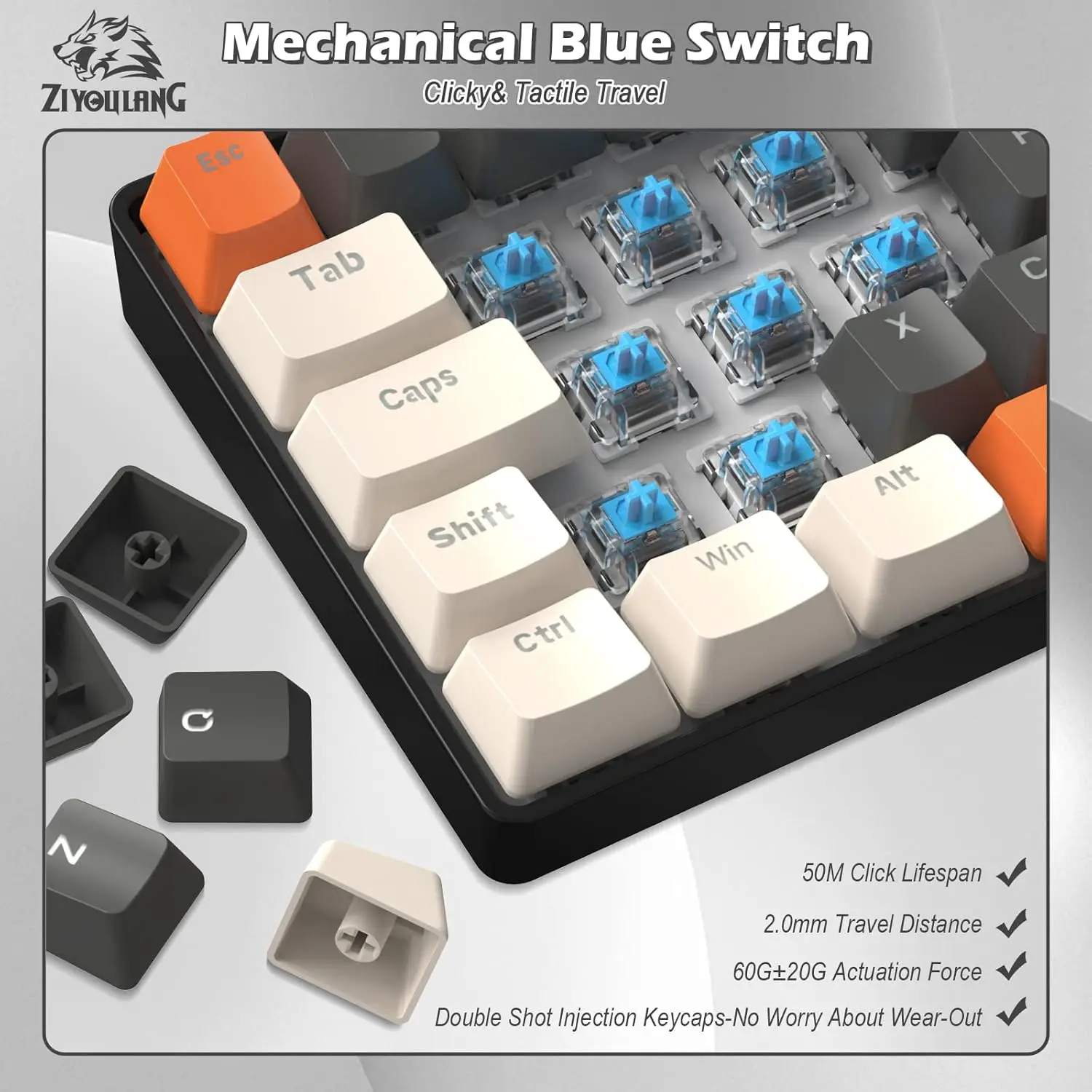 T60PRO Mechanical Keyboard Mouse Combo 4 T60PRO Mechanical Keyboard Mouse Combo 4