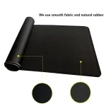 Large Gaming Mouse Pad Gamer Big Mouse Mat Computer Locking Edge MousePad 90x40cm Keyboard Desk Black and White Mice Pad 4