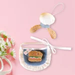 Dog Lion Mane Costume with Ears and Tail 2