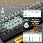 Mambasnake X Attack Shark X11 X60HE Wireless Combo 4