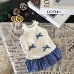 Summer Bow Princess Dog Cat Dress 2
