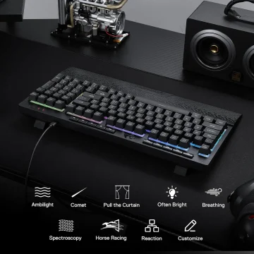 Redragon K515 Shiva RGB Mechanical Gaming Keyboard 2