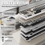 ATTACK SHARK X98Pro Wireless RGB Mechanical Keyboard 5