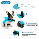 Shark Fin Dog Life Jacket with Handle 3