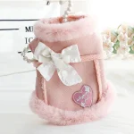 Cat and Dog Winter Down Jacket Vest 3