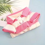 Pet Striped T-Shirts for Cats and Dogs - Lightweight Summer Apparel - Two-legged Design - Teddy, Pomeranian, Small Breeds - Asso 6