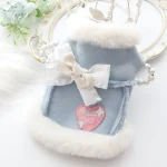 Cat and Dog Winter Down Jacket Vest 5