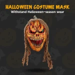 Pumpkin Ghost Braided Wig Cosplay Mask Womens 3