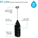 Stovetop Moka Pot Espresso Maker with Milk Frother 6