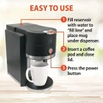 Café Valet Barista Single Serve Coffee Maker 5