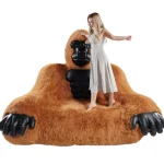 Inflatable King Kong Gorilla Sofa Bed 4