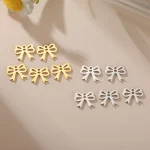 Stainless Steel Cat Flower Owl Star Pendants 5