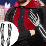 Halloween Skeleton Bone-Pattern Leggings 5