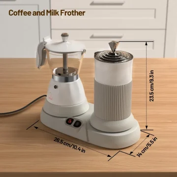2in1 Espresso Maker with Milk Frother 2 | PricZone 2 in 1 Espresso Maker with Milk Frother 2 | PricZone