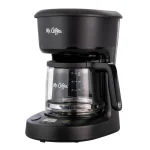 Compact 5-Cup Programmable Coffee Maker 6