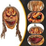Pumpkin Ghost Braided Wig Cosplay Mask Womens 4