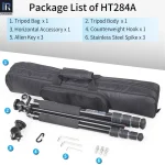 INNOREL HT284A Heavy-Duty Tripod for DSLR Cameras 6
