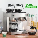 Commercial 7.2L Coffee Maker with 4 Warmers 2
