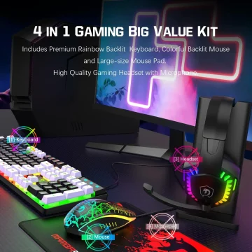 MANBASNAKE T11 Gaming Keyboard Mouse Combo 2