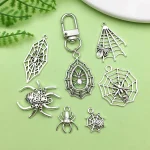 Antique Silver Halloween Charms 10 or 13pcs 5