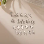 Stainless Steel Cat Flower Owl Star Pendants 4