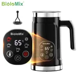 BioloMix 5-in-1 Milk Frother LED Touch Hot Cold 1