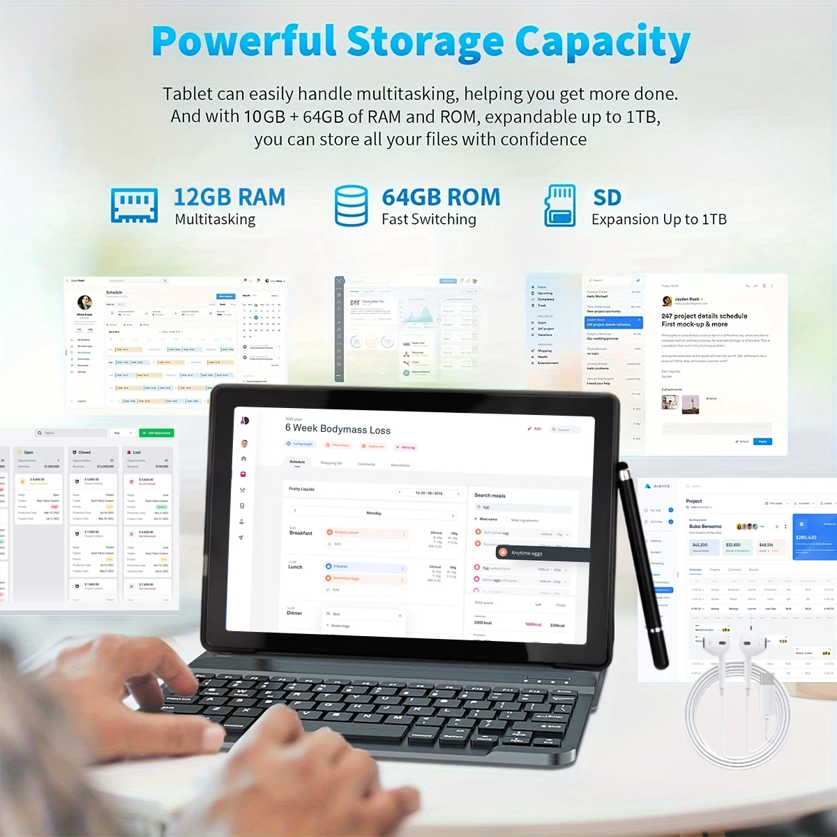 A10L 10-Inch Android Tablet with Keyboard 5 A10L 10-Inch Android Tablet with Keyboard 5