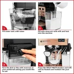 19 Bar Espresso Maker Set with Grinder Frother 5