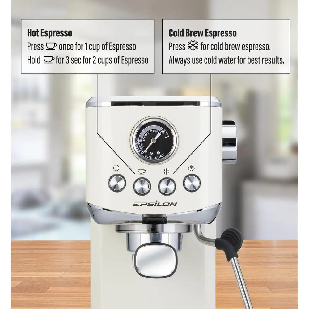 20 Bar Espresso Machine with Milk Frother 4 20 Bar Espresso Machine with Milk Frother 4
