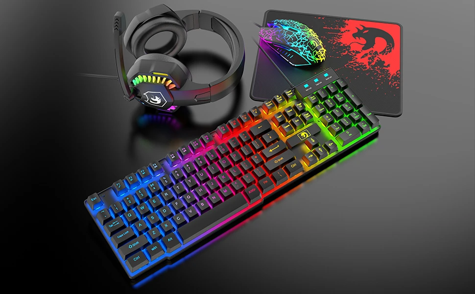 MANBASNAKE T11 Gaming Keyboard Mouse Combo 16