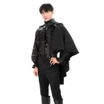 DAZCOS Renaissance Half Shoulder Cape Shawl Gothic 2
