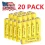 20PCS AA Ni-MH Rechargeable Batteries 14000mAh