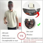 LED Purge Glow Mask for Halloween Cosplay 6
