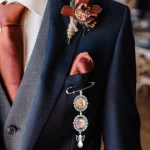 Bridal Bouquet Photo Charm Pearl Gem Pendant 5