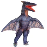 Inflatable T Rex Alien Rabbit Mascot Costume 6