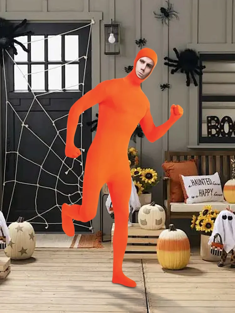 Open Face Zentai Bodysuit for Adults 1 Open Face Zentai Bodysuit for Adults 1