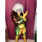 Rogue X Men Cosplay Jacket Womens Embroidered 4