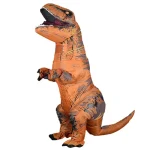 Adult T Rex Inflatable Costume Mascot Parade 5