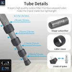 Professional Carbon Fiber Camera Tripod 5