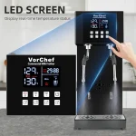 Dual Wand Electric Milk Frother 2200W Machine 3