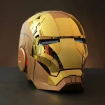 Golden Voice Control Cosplay Helmet Mask 1
