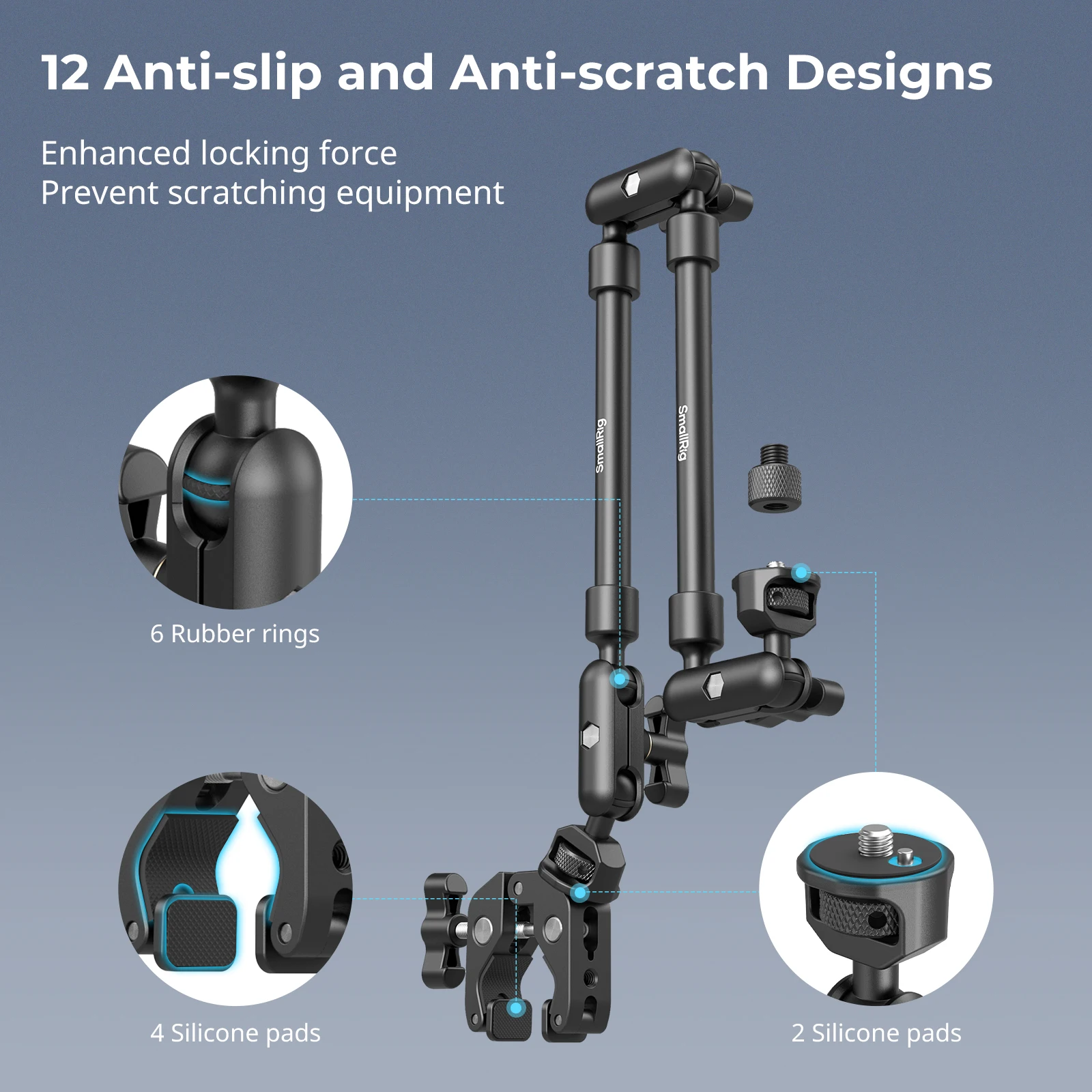 SmallRig Magic Arm Clamp Kit 4766 3 SmallRig Magic Arm Clamp Kit 4766 3